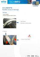 CVJ3 - CVJ Boots: Possible causes of damage